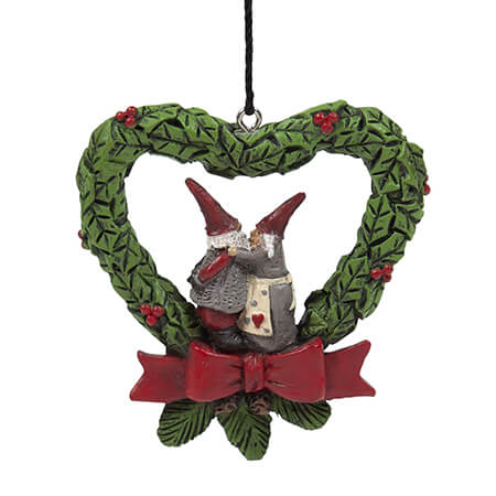 Santa Håkan and Stina | Hanging Ornament| Christmas at Red Lobster Gallery 
