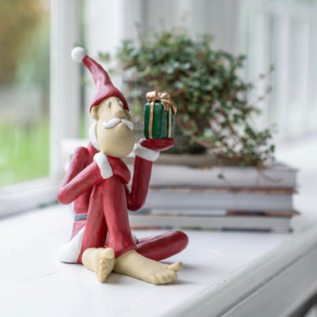 Santa Ove with Green Gift