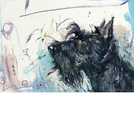 Scottish Terrier by James Bartholomew RSMA | Red Lobster Gallery