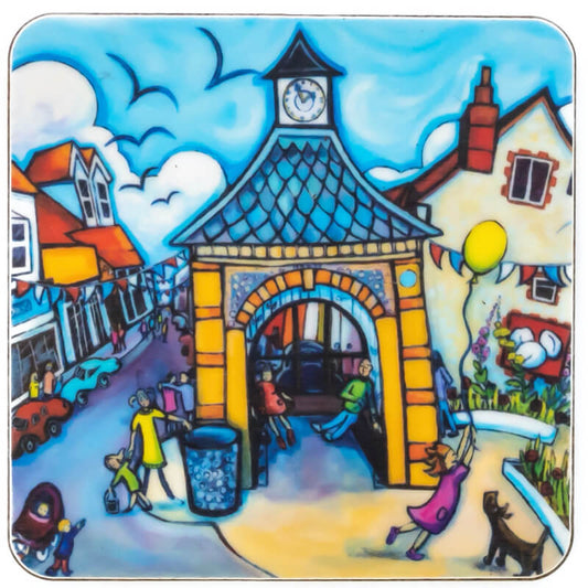 Sheringham Clock Tower | Fridge Magnet by Emily Chapman | Red Lobster Gallery