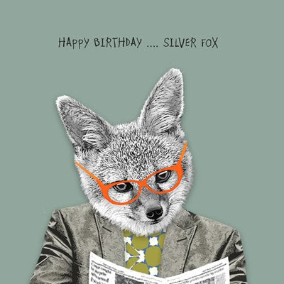 Happy Birthday Silver Fox | Card