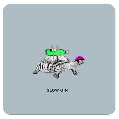 Slow Gin | Drinks Coaster