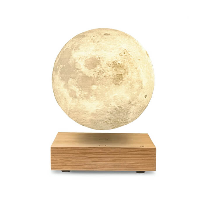 Smart Moon Lamp | White Ash
