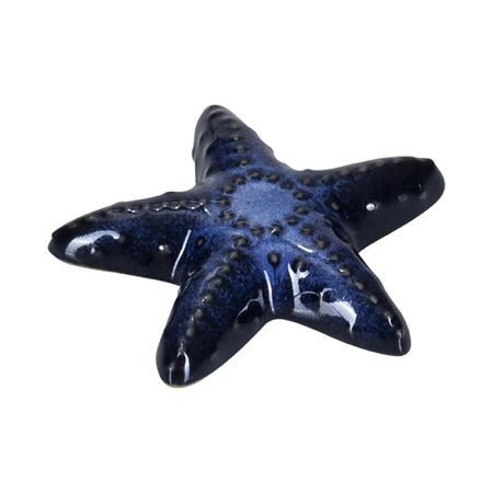 Blue Ceramic Starfish | Small