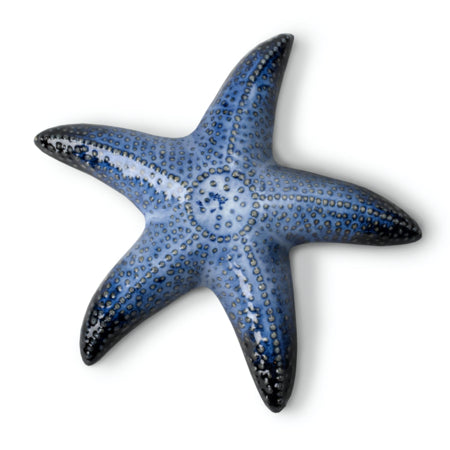 Blue Ceramic Starfish | Large