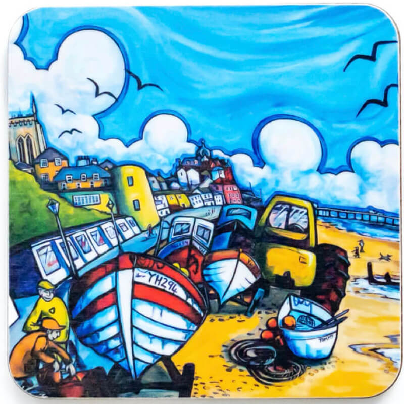 Sunny Days at Cromer - Coaster
