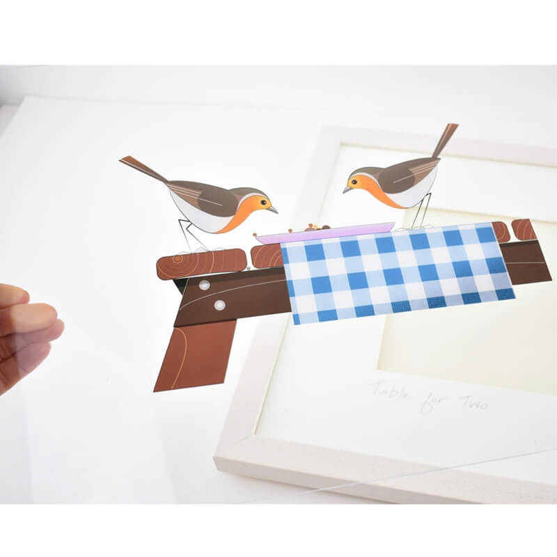 Table for Two | Framed Print