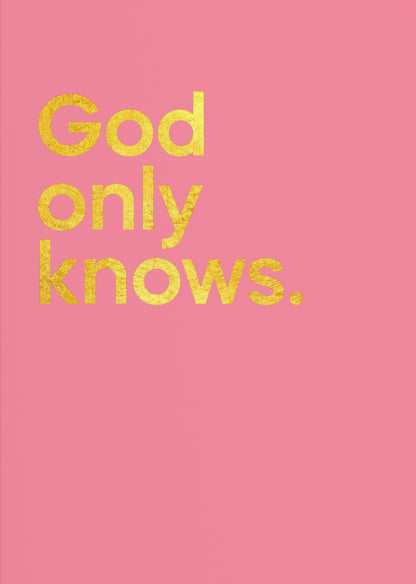 God Only Knows – The Beach Boys | Card