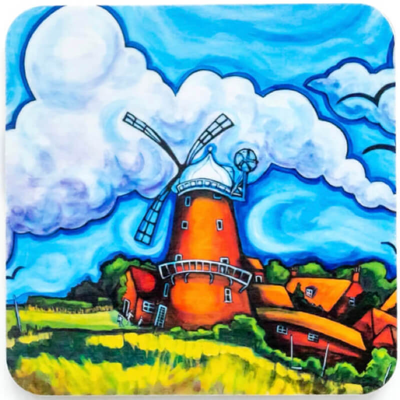 The Mill at Cley - Coaster
