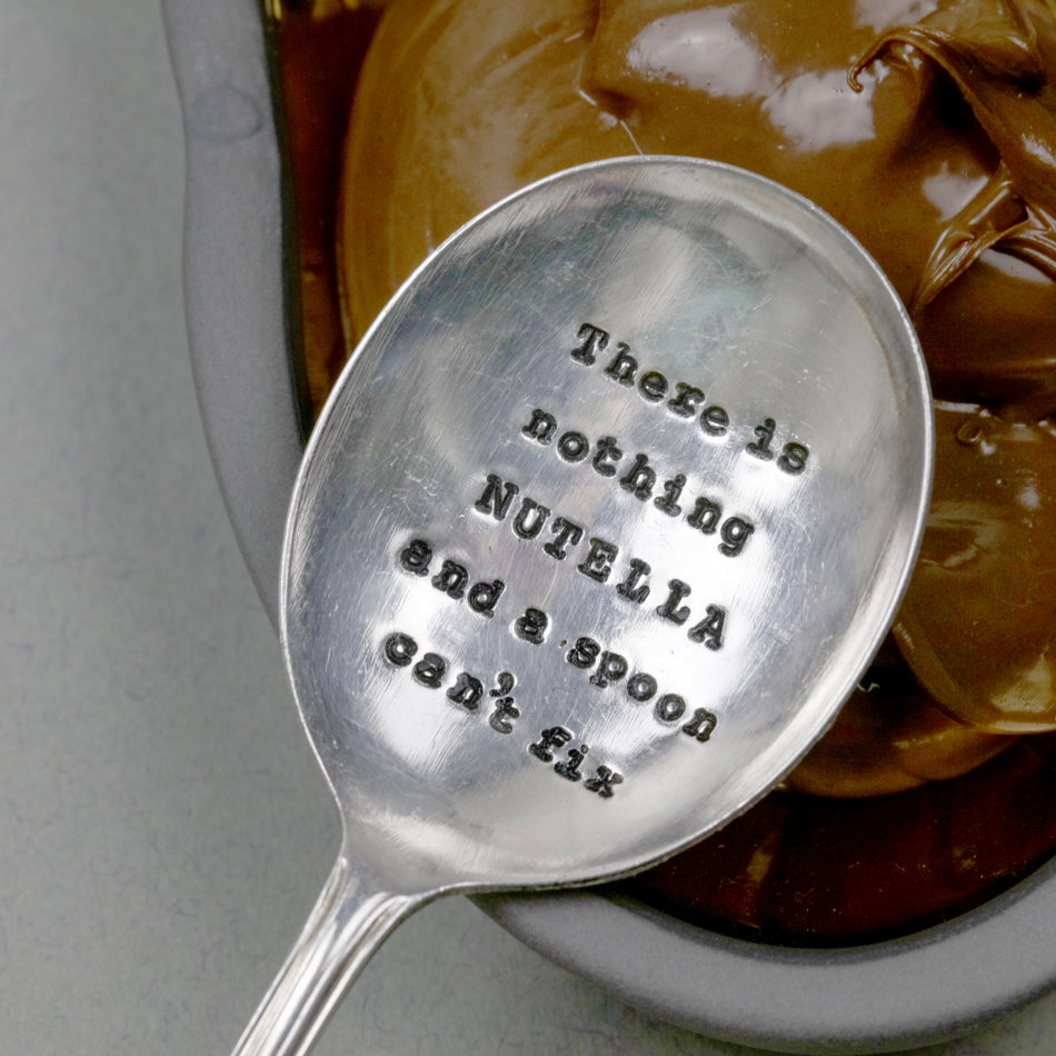 There's Nothing Nutella and Spoon Can't Fix Vintage Tea Spoon