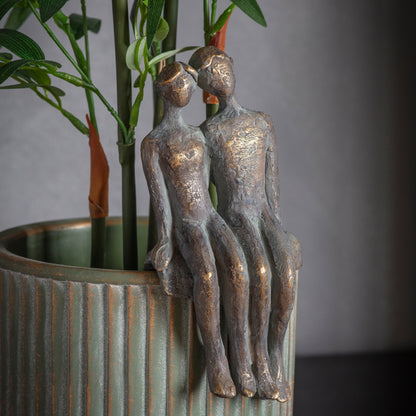 Togetherness Pot Hanger | Bronze