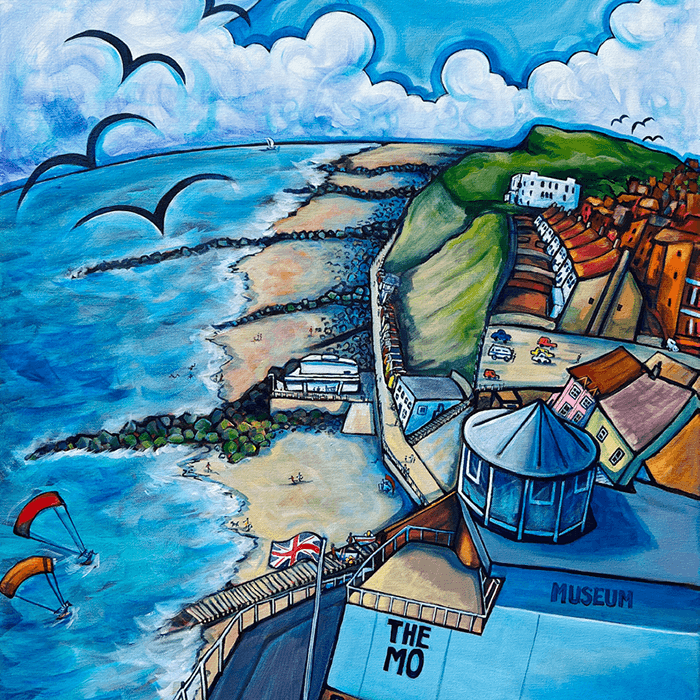 Towards the Bump, Sheringham | Limited Edition Print