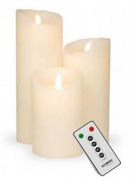 LED Real Wax Candle | Large