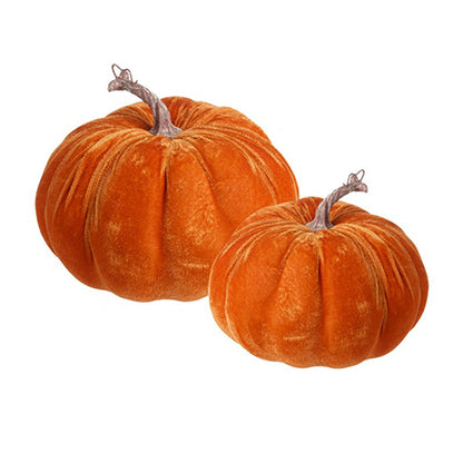 Squat Velvet Pumpkins