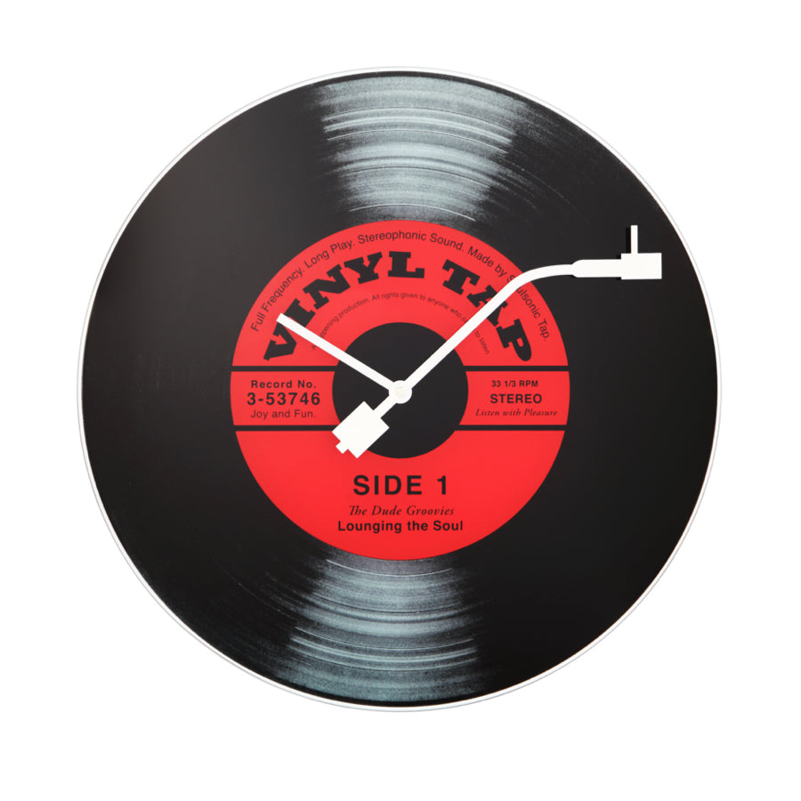 Vinyl Tap Wall Clock | Click & Collect Only