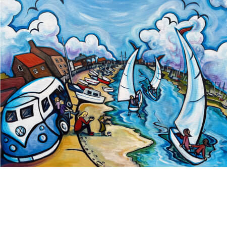 Sailing at Wells | Limited Edition Print