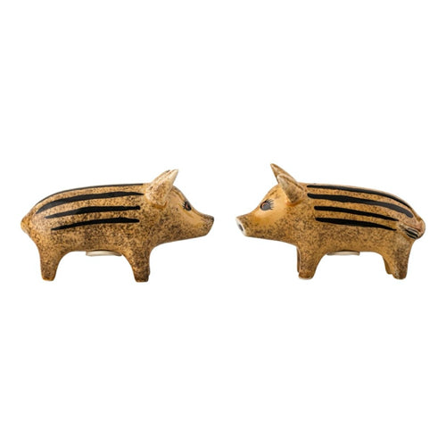 Wild Boar Piglet Salt & Pepper Shakers