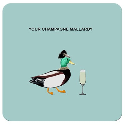 Your Champagne Mallardy | Drinks Coaster | Red Lobster Gallery