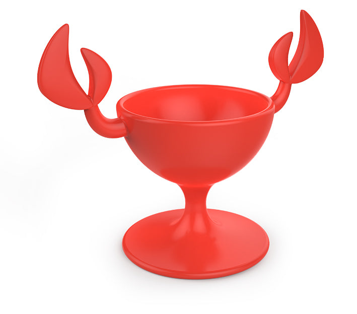 Zoo Egg Cup | Crab Rouge