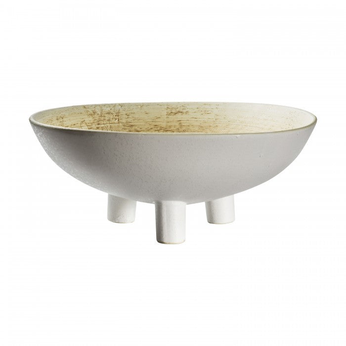 Kibera Bowl White/Natural Small | CLICK & COLLECT ONLY