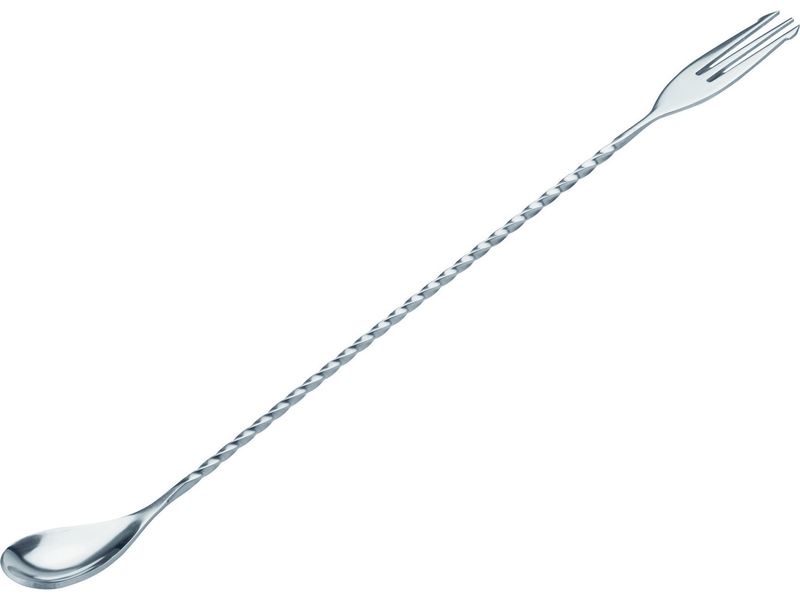 Fork End Cocktail Mixing Spoon
