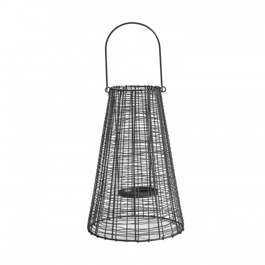 Black Wire Lantern | Large