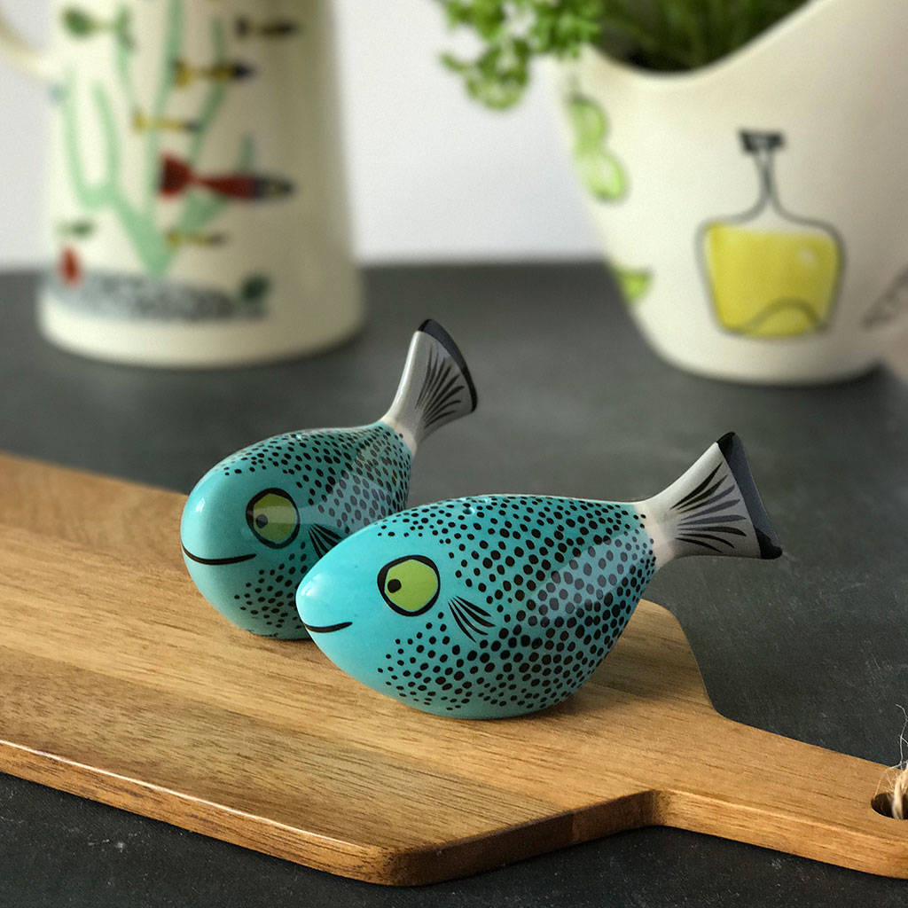 Fish Salt & Pepper Shakers