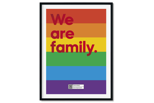 We Are Family | A3 Streamable Music Poster
