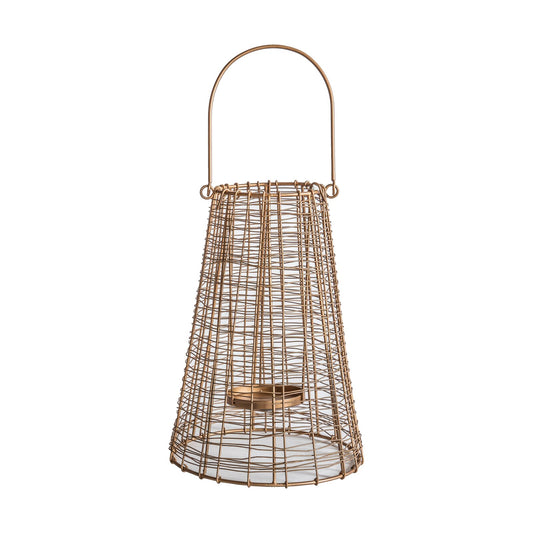 Gold Wire Lantern | Small