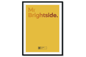 Mr Brightside | A3 Streamable Music Poster