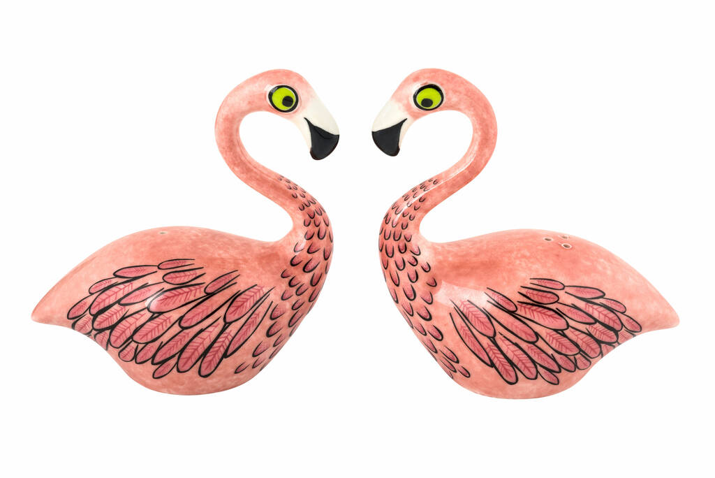 Flamingo Salt & Pepper Shakers | Red Lobster Gallery | Hannah Turner