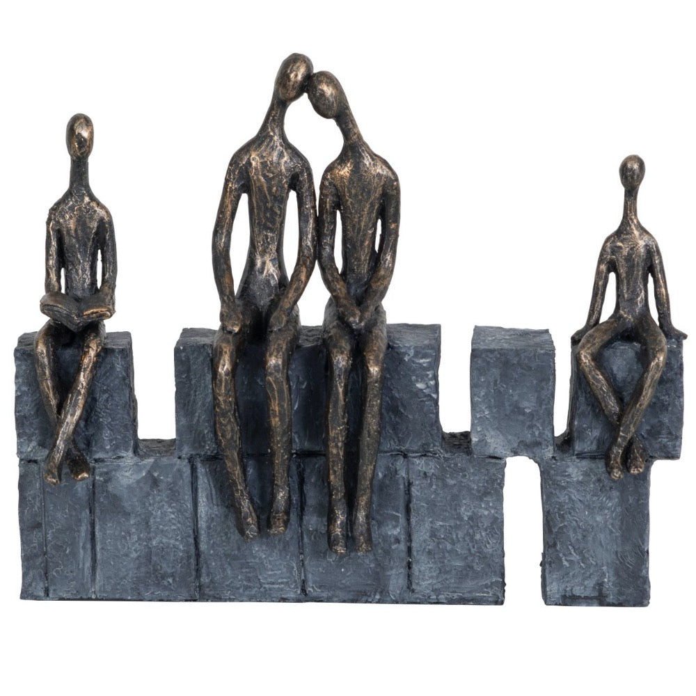 Bronze Blocks Family of Four