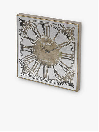 Vienna Antique Gold Mirror Clock | CLICK & COLLECT ONLY